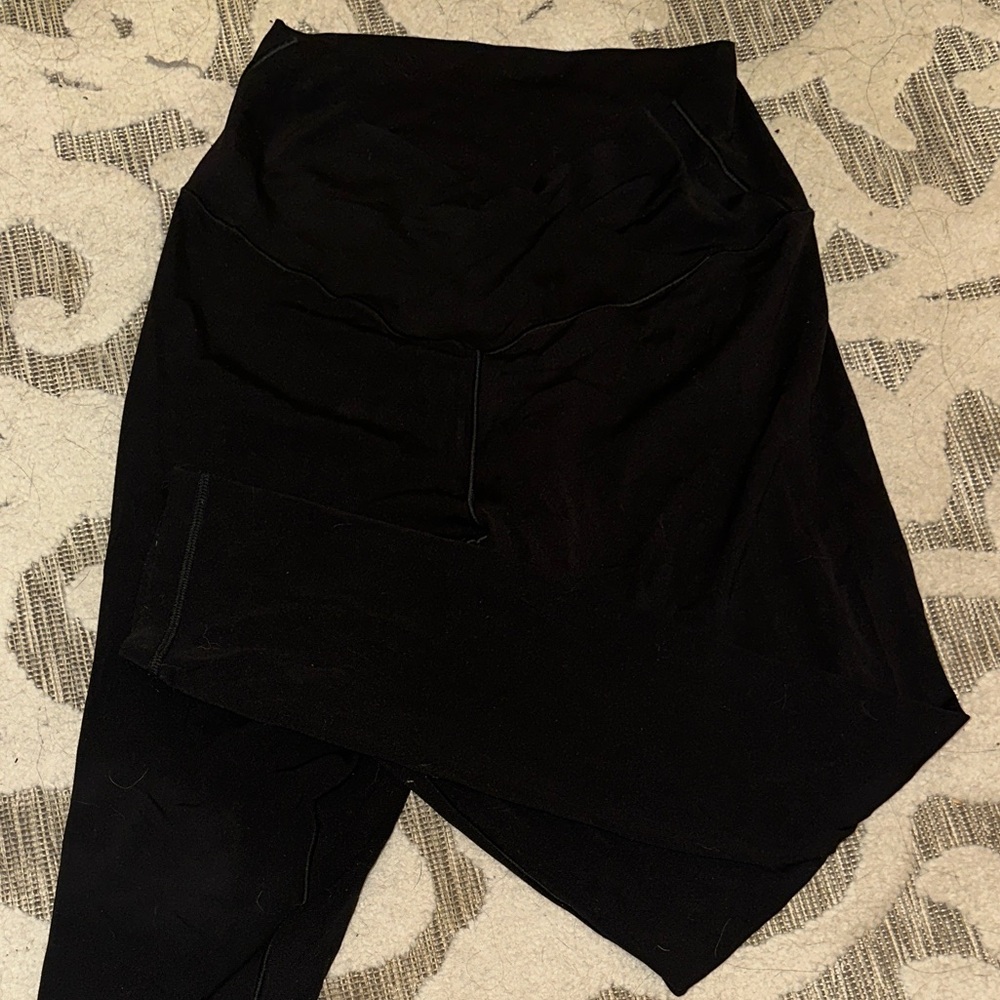 Black Aerie Offline Leggings cross front Large